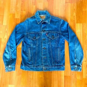 Vintage 80s Levi’s Denim Men’s Jean Jacket Size 38